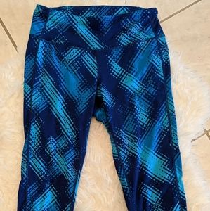 Athleta Plaid Leggings